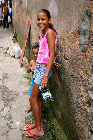 Brother and Sister in the Rocinha Favela