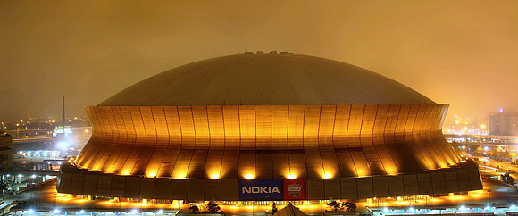SuperDome at Night